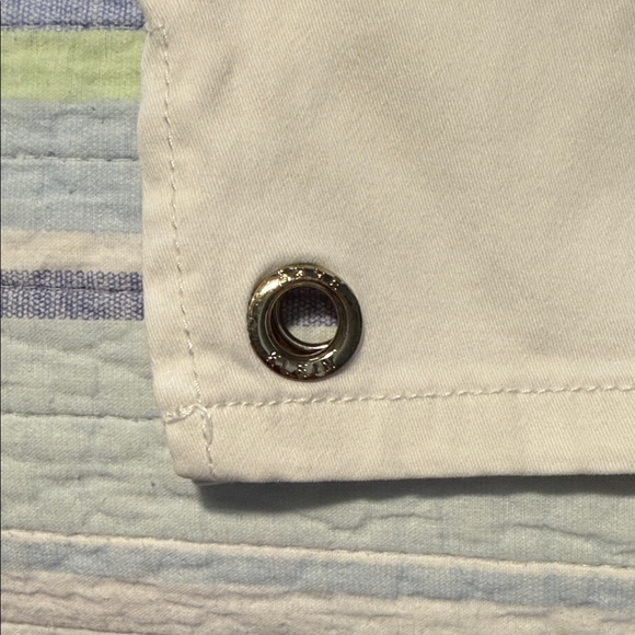 Anne Klein White Cropped Jeans - Picture 6 of 7
